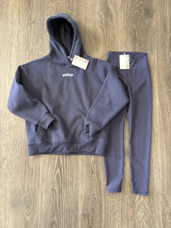 Wilo The Label Tops - Wilo the Label Wilo Wellness Club Hoodie & Leggings Set - XS NEW!
